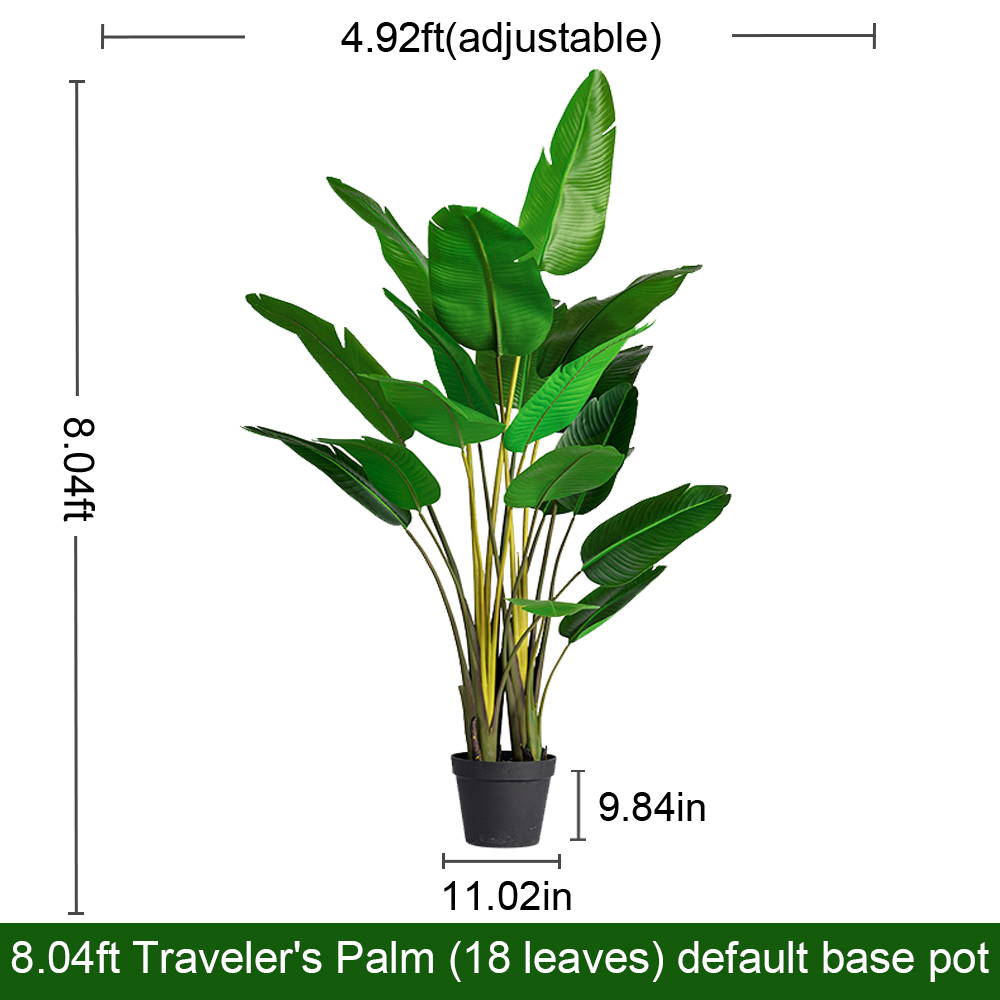 Artificial Traveler’s Palm